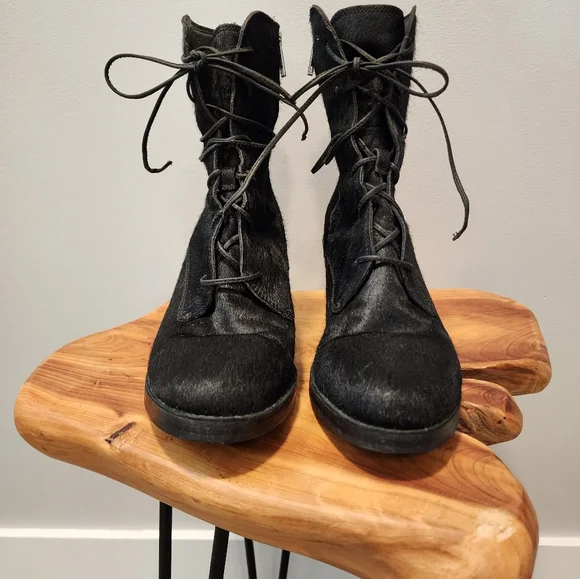 UGG Exotic Heel Booties Calf Hair - Picture 2 of 5